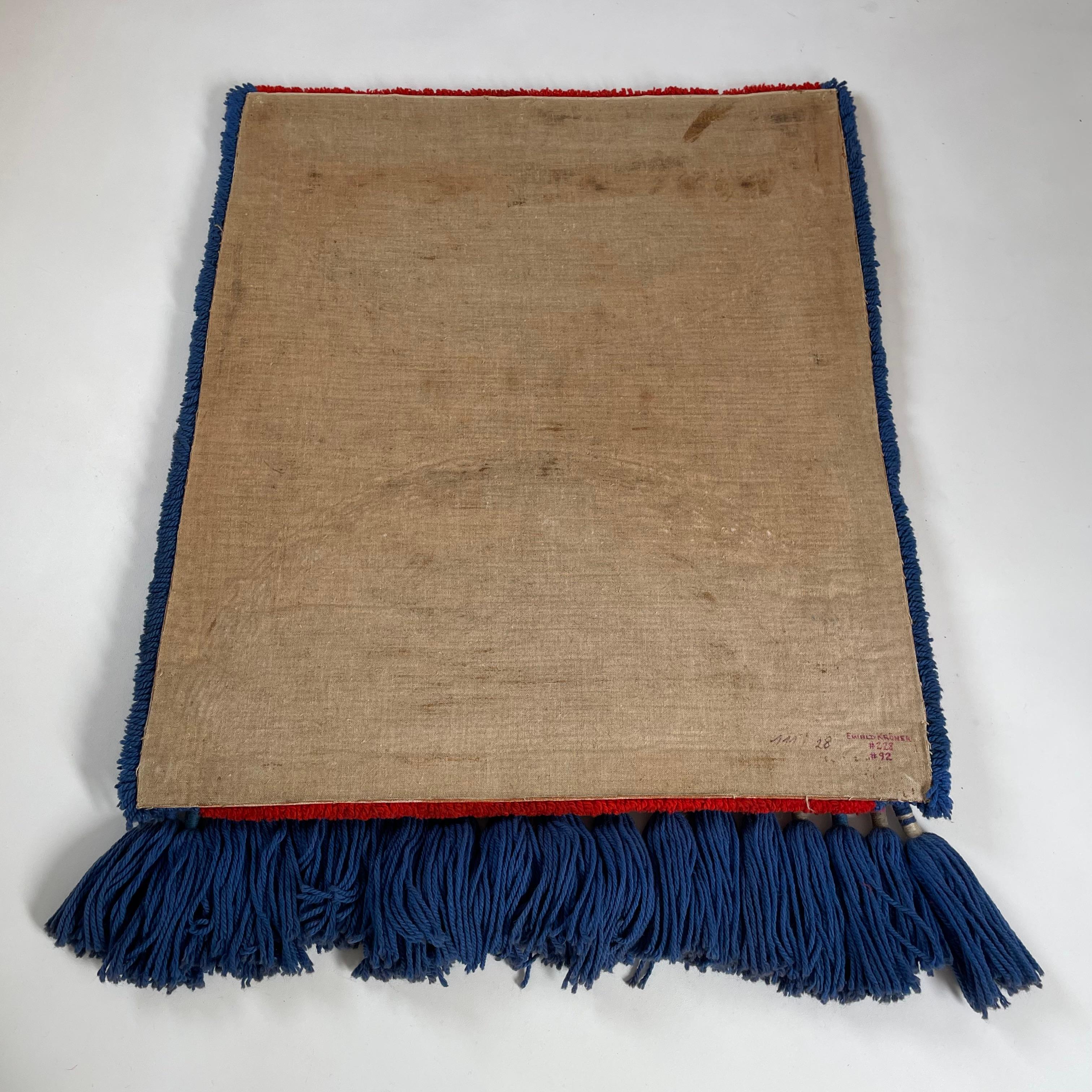 Colgante de pared modernista de Ewald Kröner para Schloss Hackhausen, Alemania, década de 1970 en venta 11