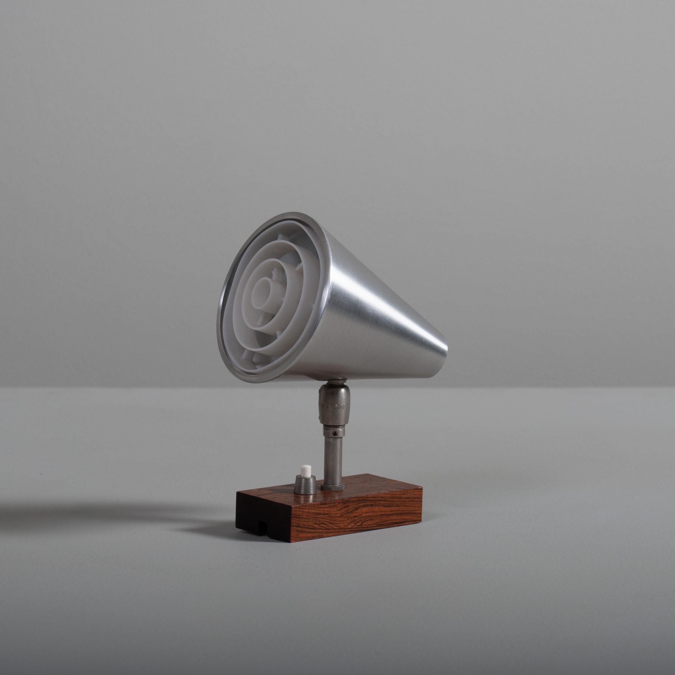 Aluminum Modernist Wall Lamp For Sale