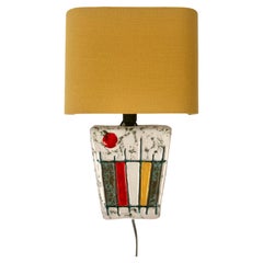 Modernist Wall Light from The Studio Ceramics Movement, 1950's, Hungary