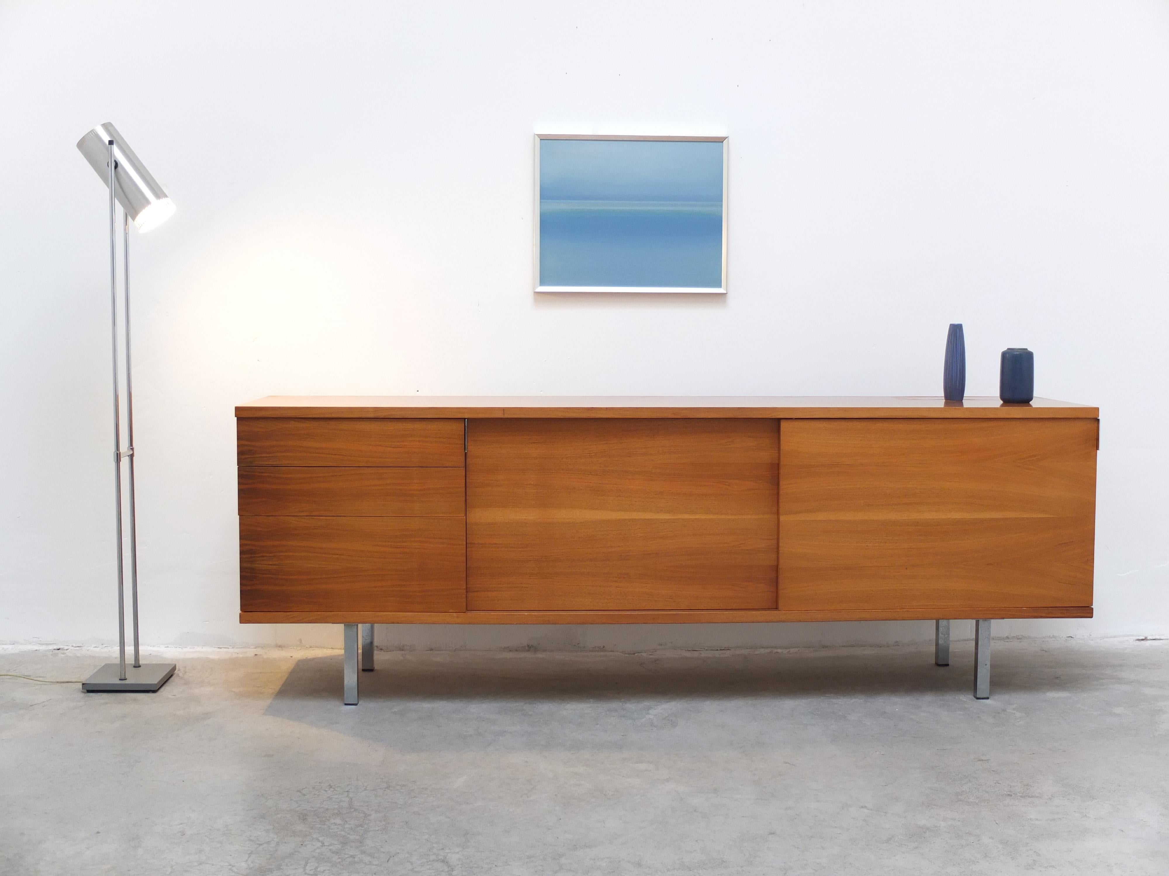 Modernist Walnut Sideboard by Hans Könecke for Tecta, 1960s 9