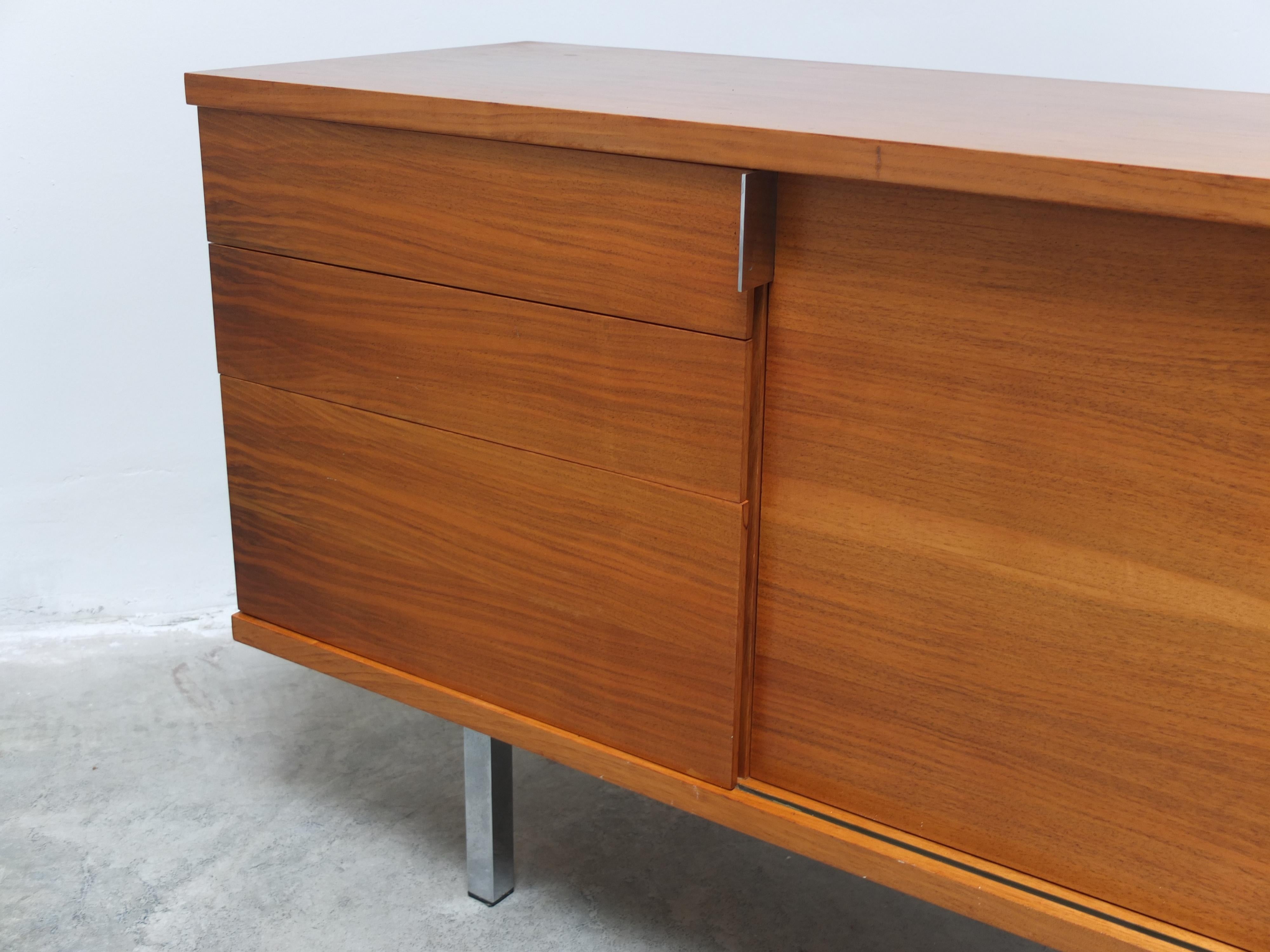 20th Century Modernist Walnut Sideboard by Hans Könecke for Tecta, 1960s
