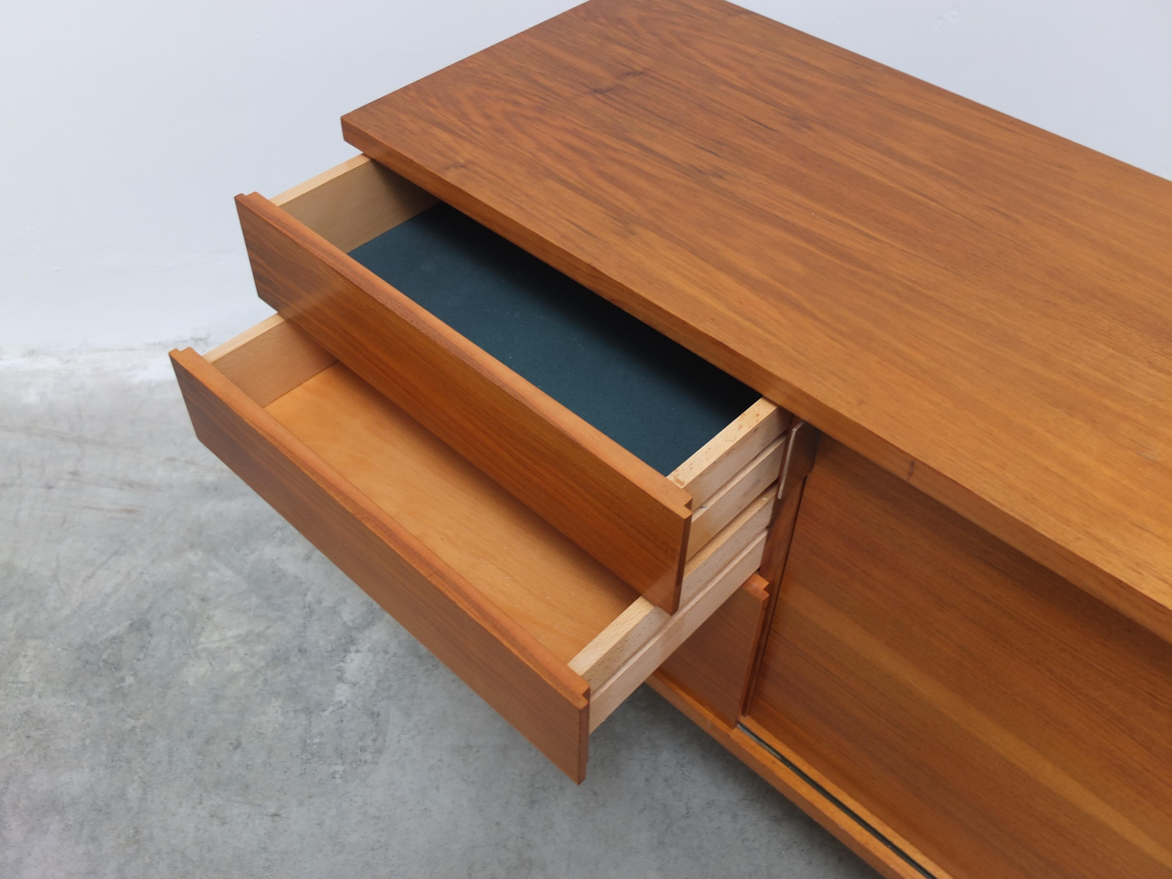 Modernist Walnut Sideboard by Hans Könecke for Tecta, 1960s 2