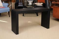 Modernist Waterfall Console Table