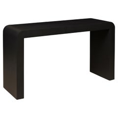 Modernist Waterfall Console Table