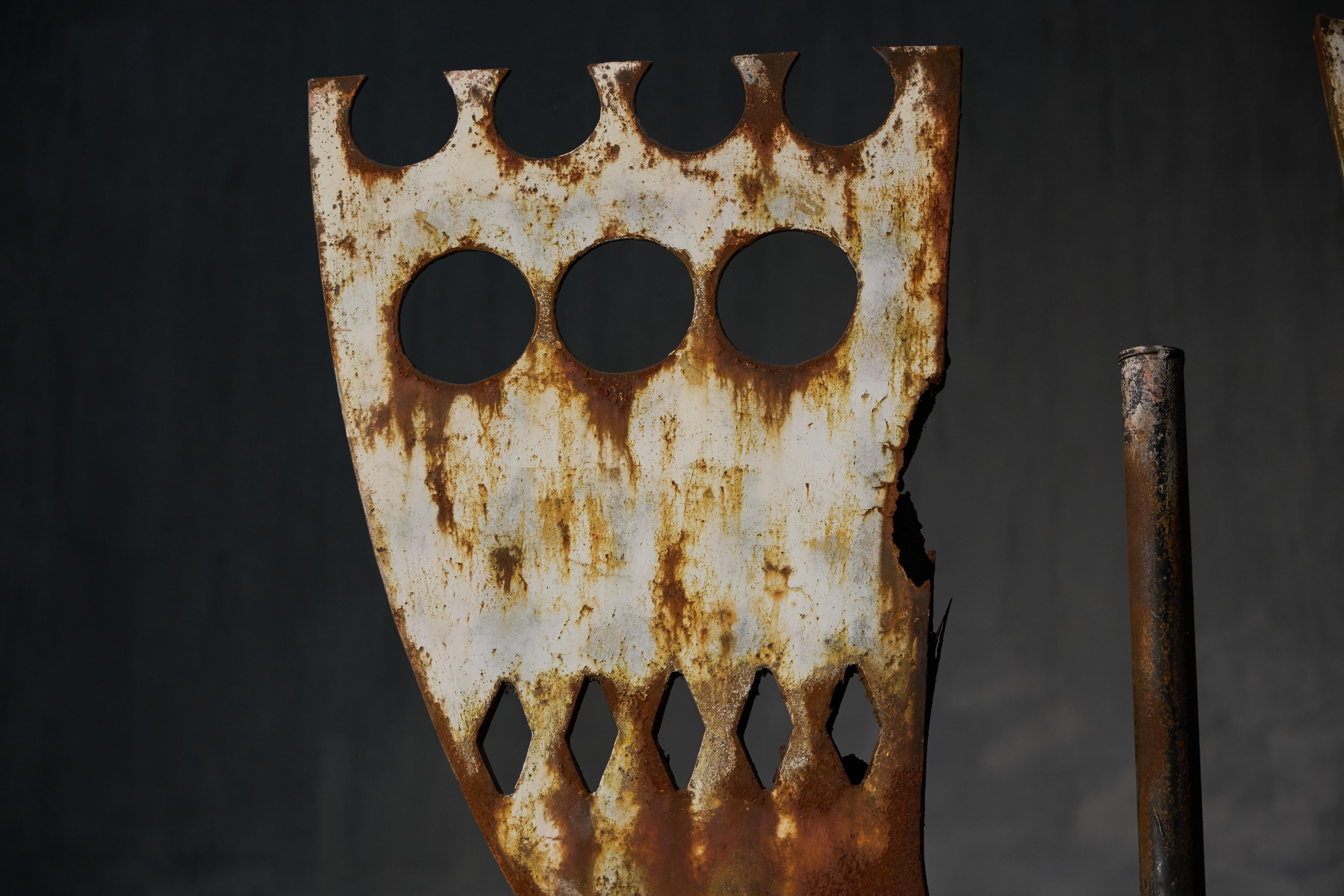 Modernist Weathercock Sculpture from Pius X Church, The Netherlands, 1960s For Sale 4