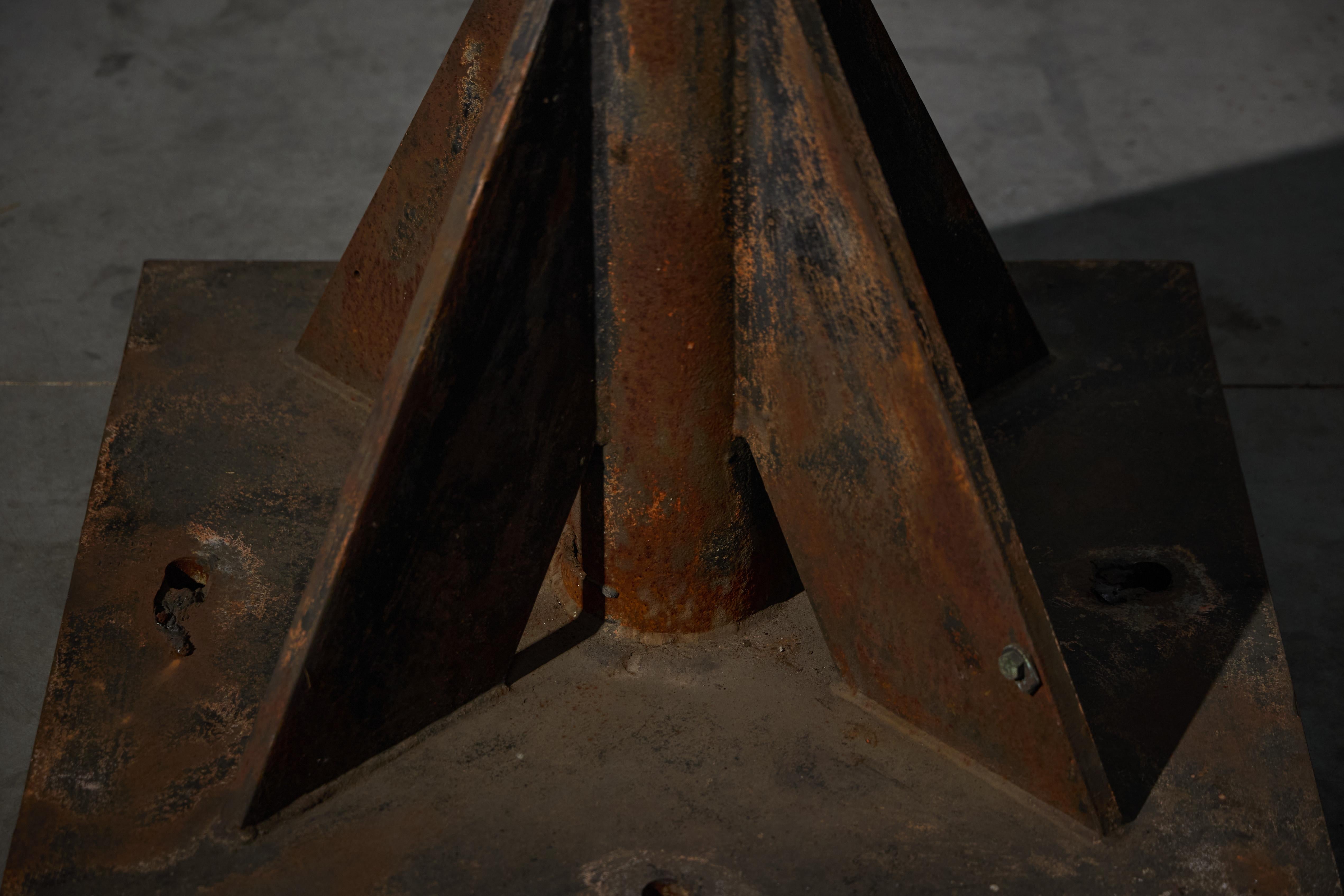 Mid-20th Century Modernist Weathercock Sculpture from Pius X Church, The Netherlands, 1960s For Sale
