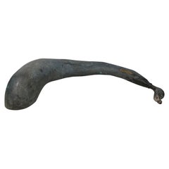 Modernist Whale Bronze Sculpture/Fountain