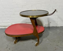 Carrello bar / carrello da tè in stile modernista e stravagante di Wilhelm Renz, realizzato in Germania