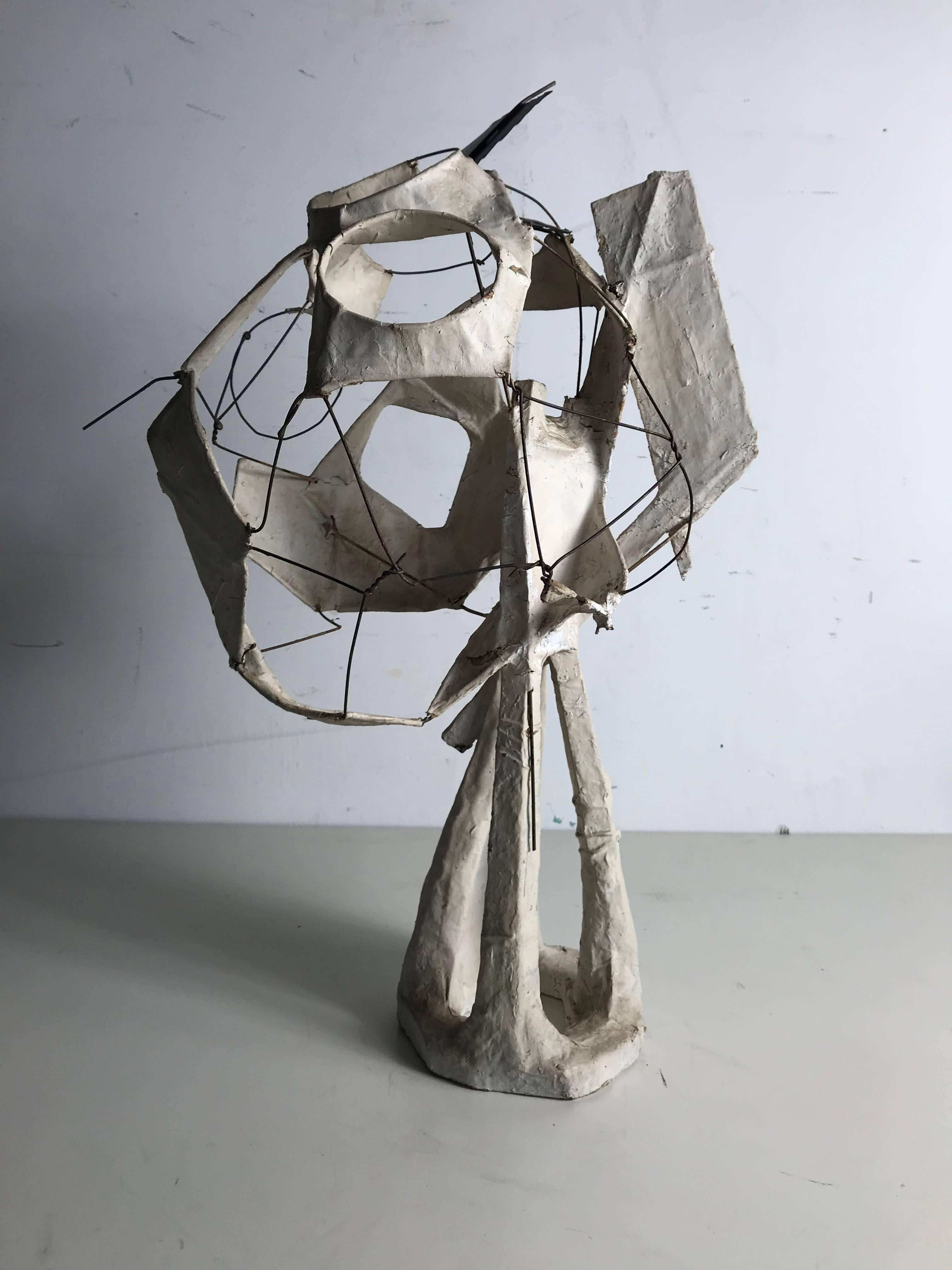 Mid-Century Modern Câble, cuivre et mâchage moderniste « Expansion des mondes » Albright Knox en vente