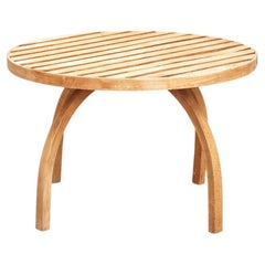 Modernist wooden garden table 1930's