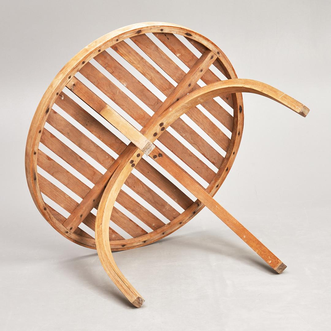 Svedese Tavolo da giardino modernista in legno anni '30 in vendita