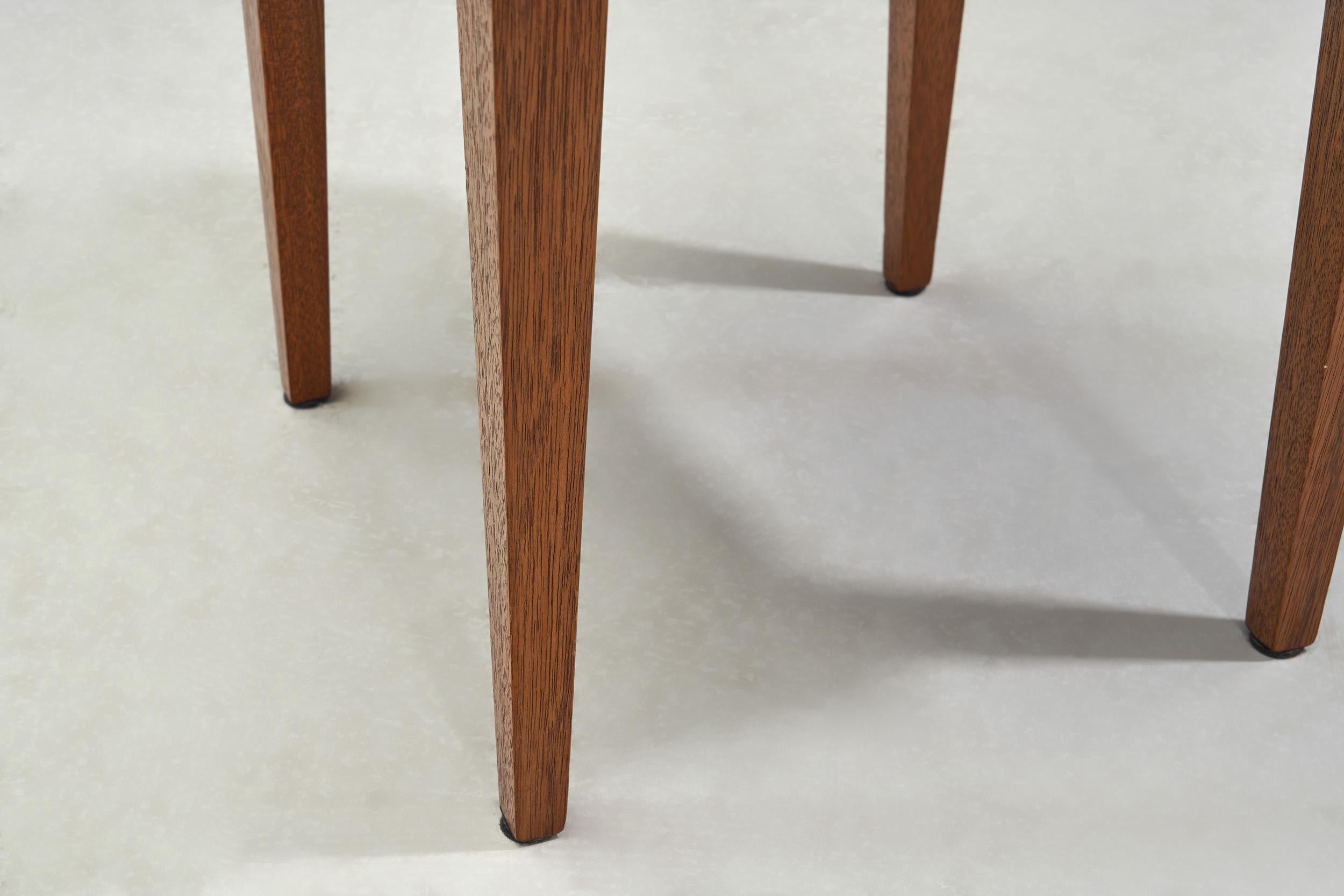 Modernist Wooden Spinning Chair, Europe ca 1960s For Sale 11