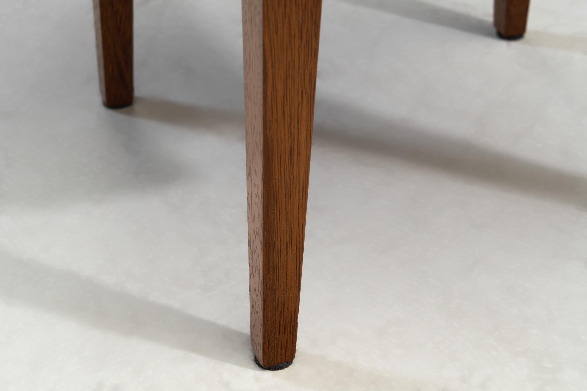 Modernist Wooden Spinning Chair, Europe ca 1960s For Sale 12