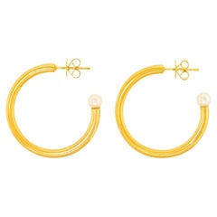 Modernistische Gelbgold-Reifen