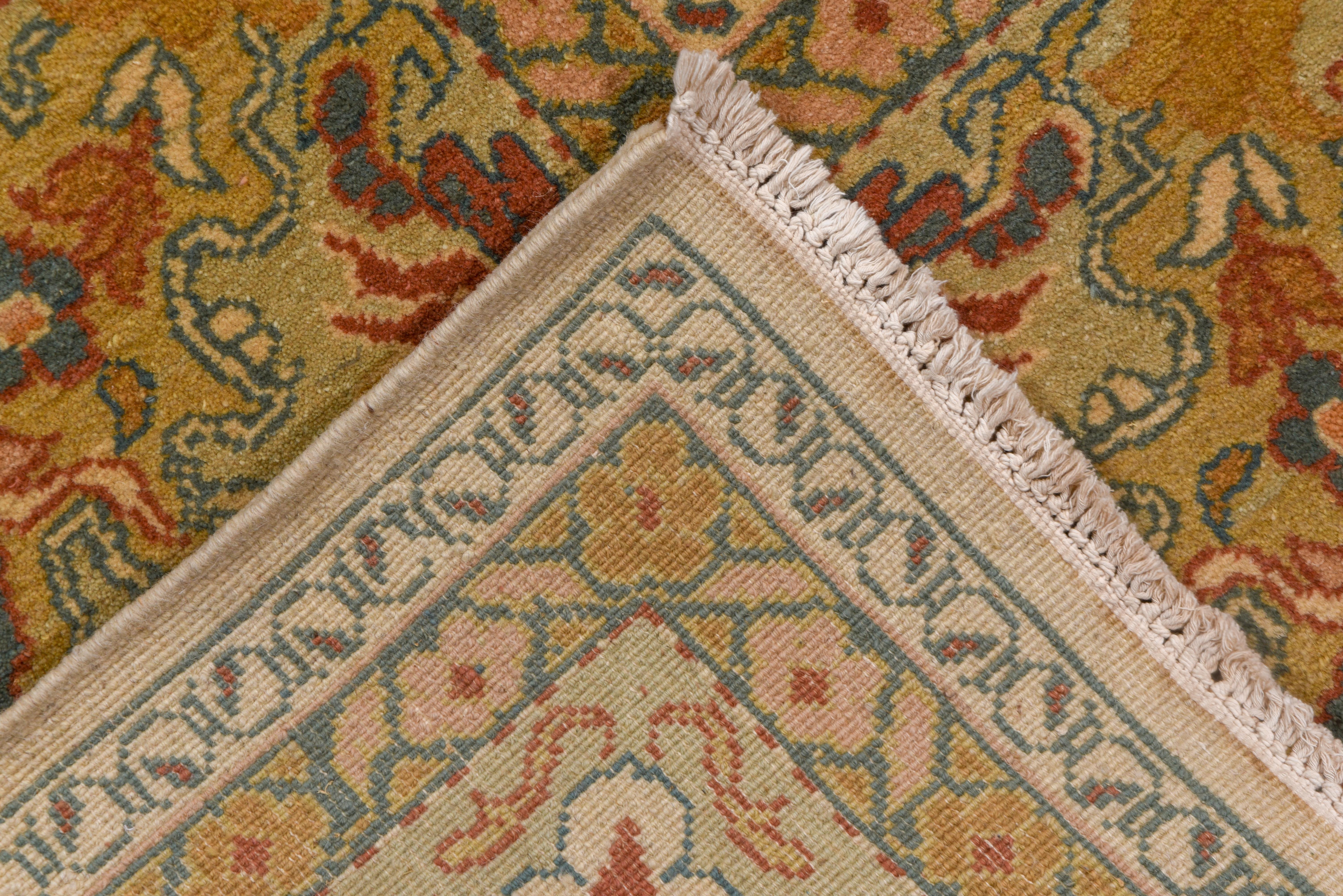 Wool Persian Sultanabad Carpet, Colorful For Sale