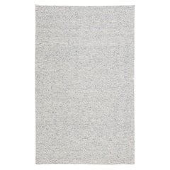 Tappeto in lana avorio dal design moderno realizzato a mano Textured Accents by Apadana