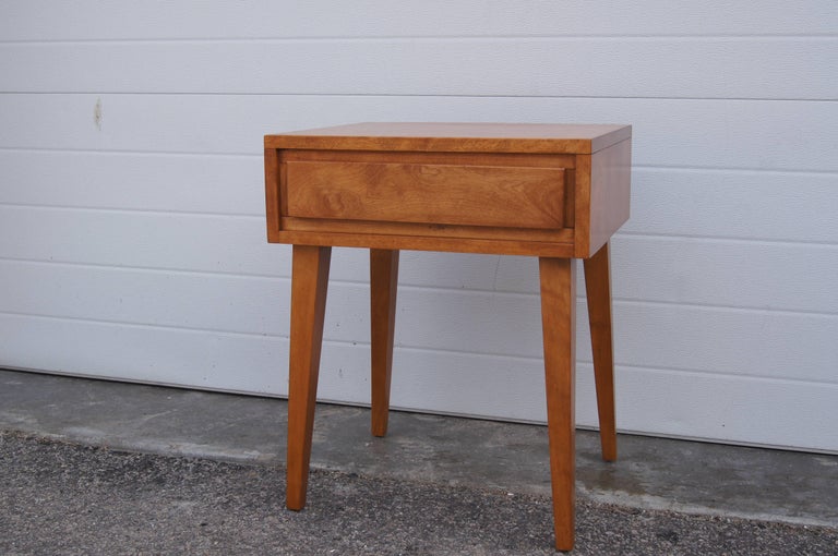 Modernmates Birch Nightstand by Leslie Diamond for Conant Ball For Sale