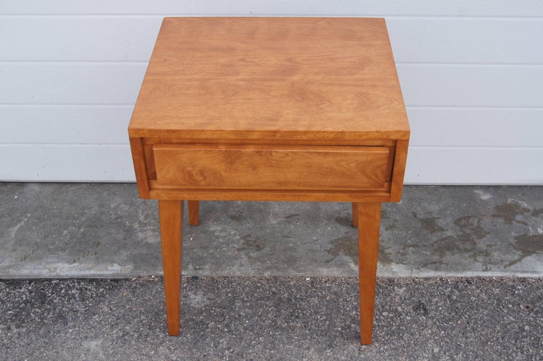 Modernmates Birch Nightstand by Leslie Diamond for Conant Ball For Sale