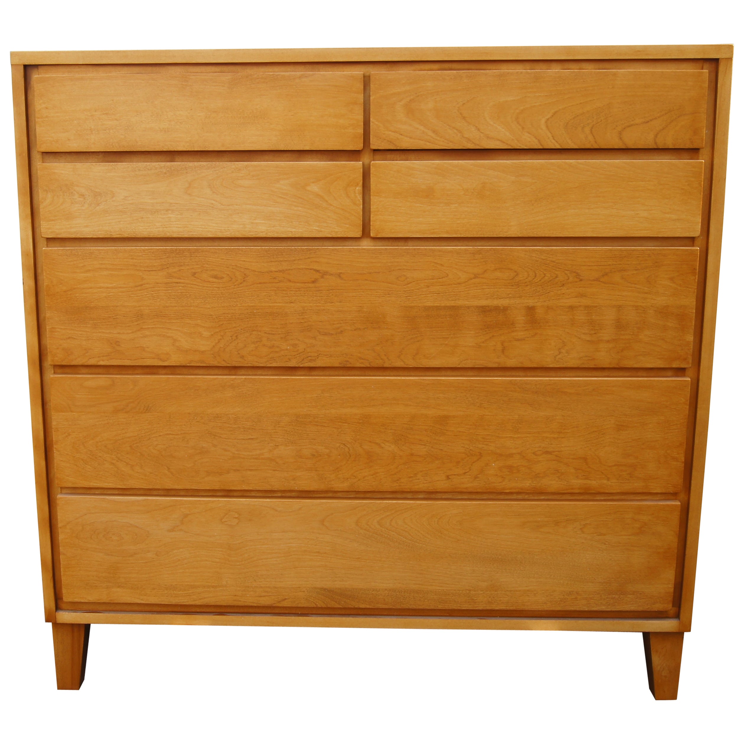 Modernmates Seven-Drawer Birch Dresser by Leslie Diamond for Conant Ball