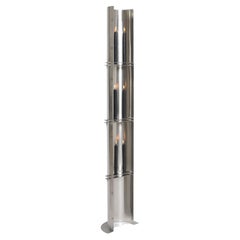 Modern Stainless Steel Floor Candle Candlestick mars collection