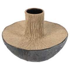 Moderno Vessel, Antonia in Stoneware and Glaze by Trish DeMasi