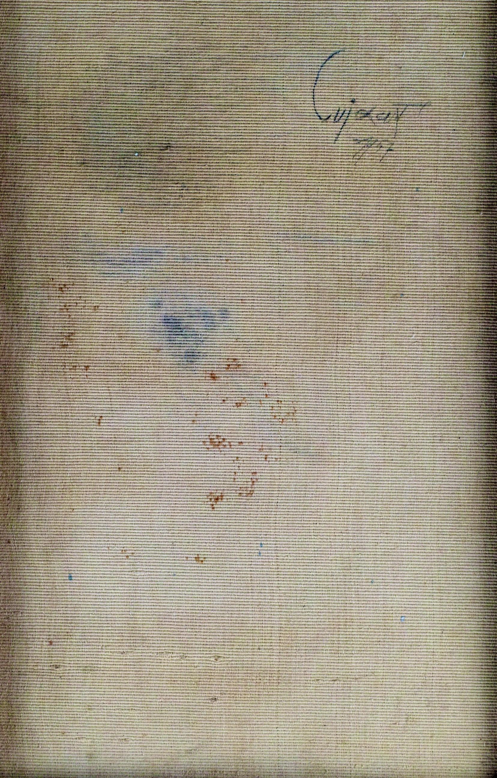 Abstract Composition, 1957 - Painting by Modest Cuixart i Tàpies