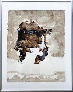 MODEST CUIXART. pittura a tecnica mista su cartone