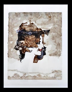 MODEST CUIXART. pittura a tecnica mista su cartone