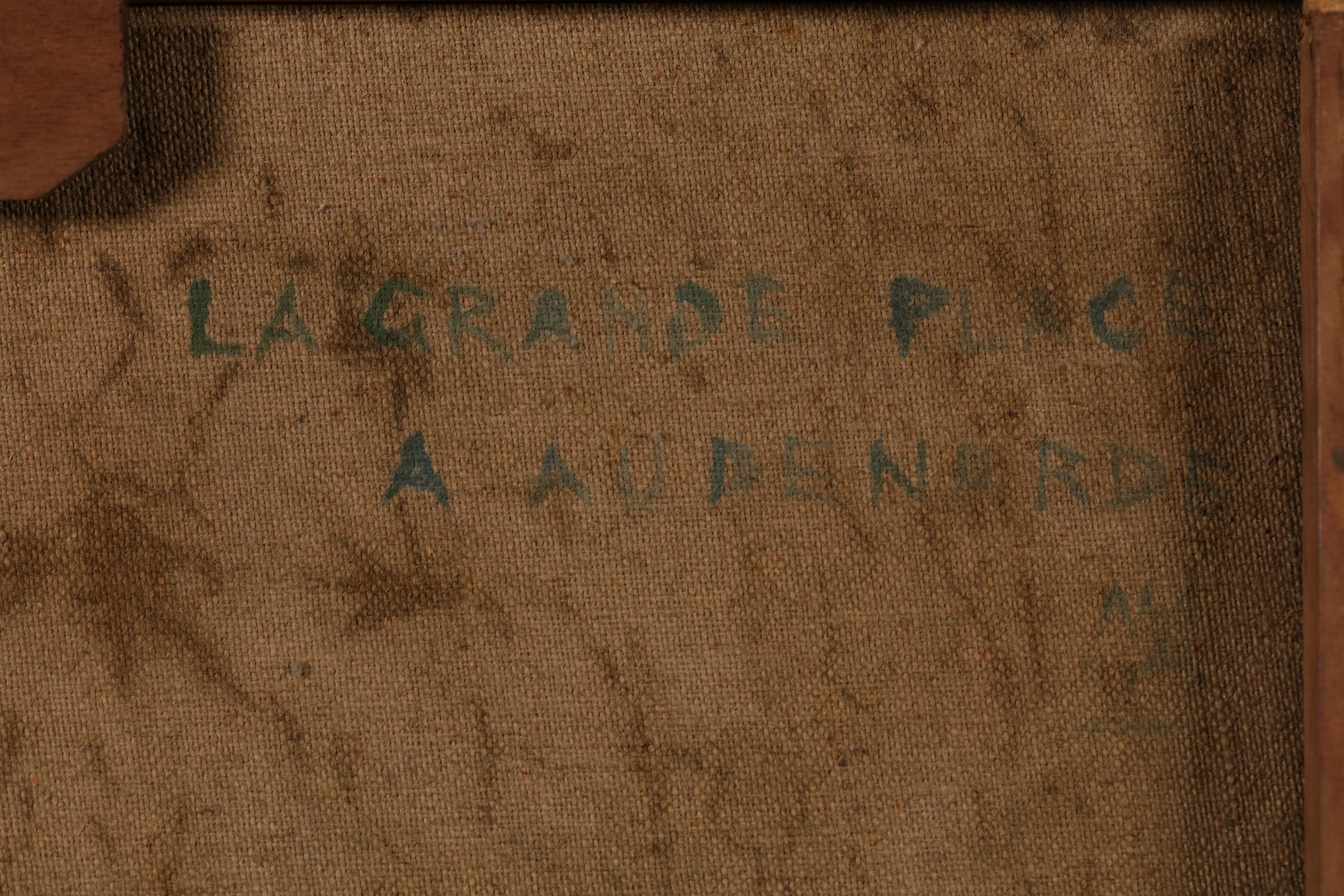 La Grande Parc a Oudenaarde – Postimpressionistische Landschaft, Öl von Modest Huys im Angebot 12