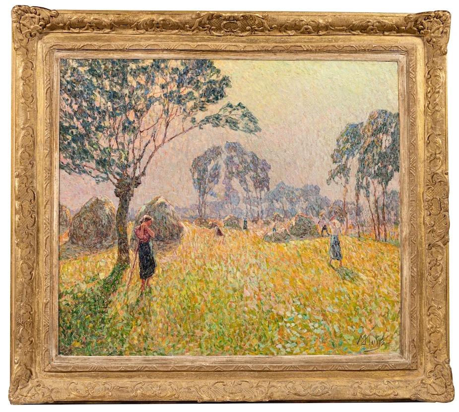 La cosecha - Painting Posimpresionista de Modest Huys