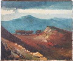 Modica - Mid 20th Century Oil, Mediterranean Breeze