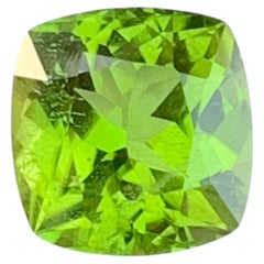 Modified Brilliant Apple Green Peridot Gemstone for Ring & Pendant Jewellery 9mm