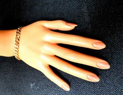 Modified Cuban Link Bracelet 14kt 39 Grams