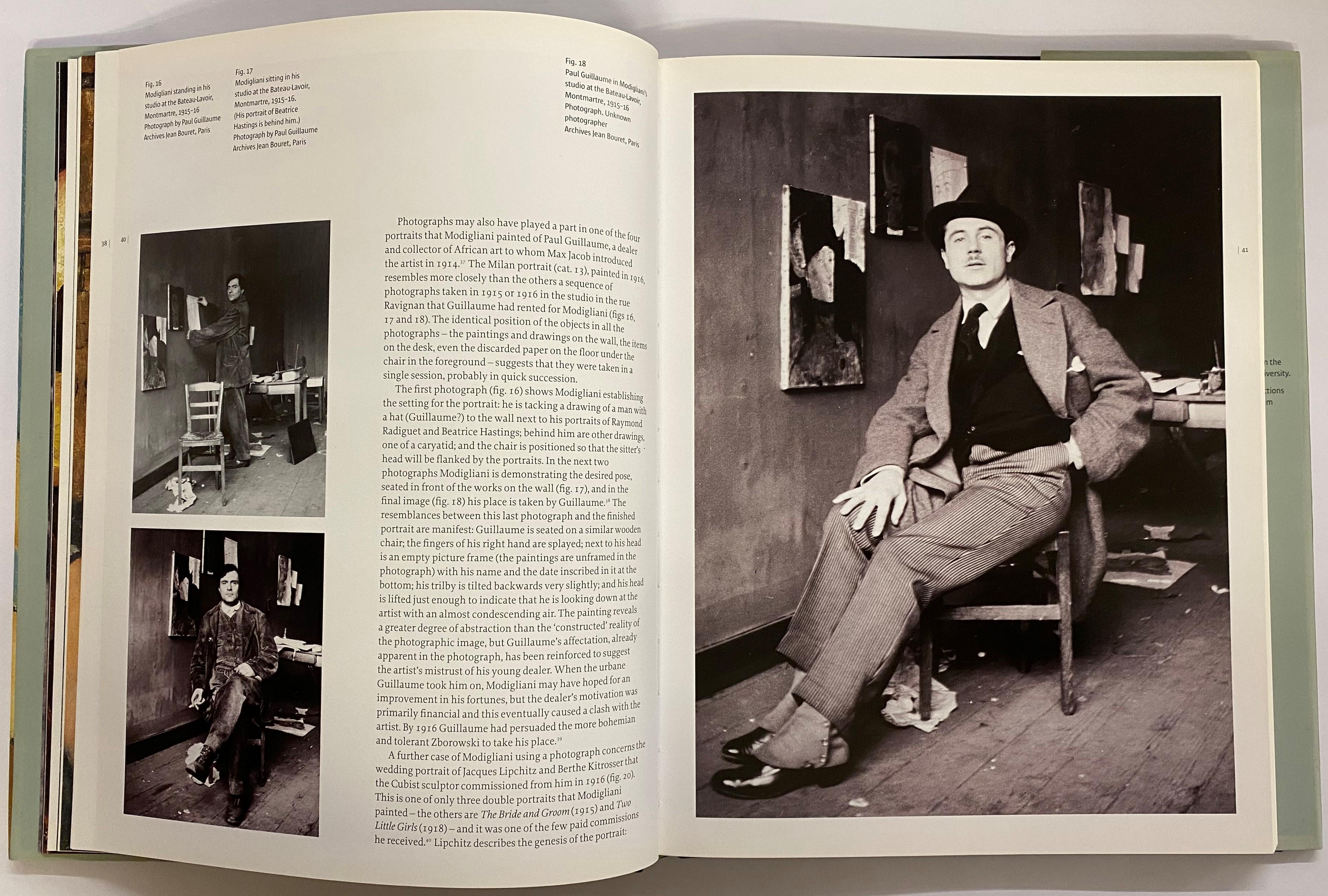 Paper Modigliani and his Models by Emily Braun & Simonetta Fraquelli (Book) For Sale