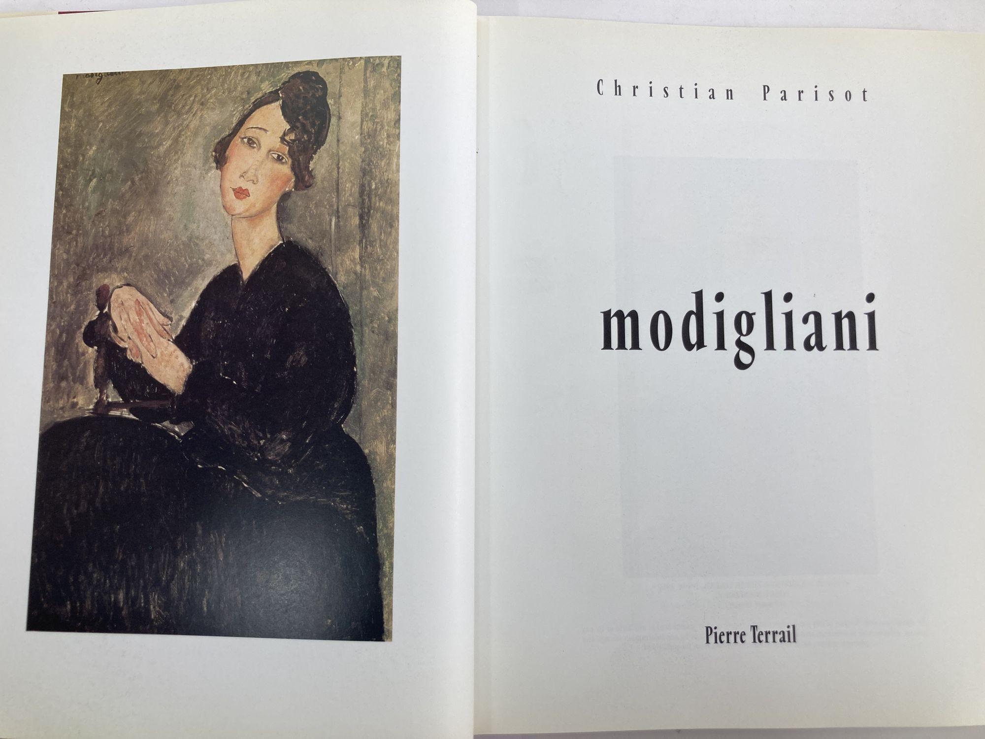 Paper Modigliani by Christian Pariso, 1992 Hardcover Coffee Table Art Book