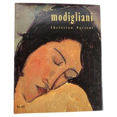 Modigliani par Christian Pariso, 1992 Livre d'art de table à café à couverture rigide