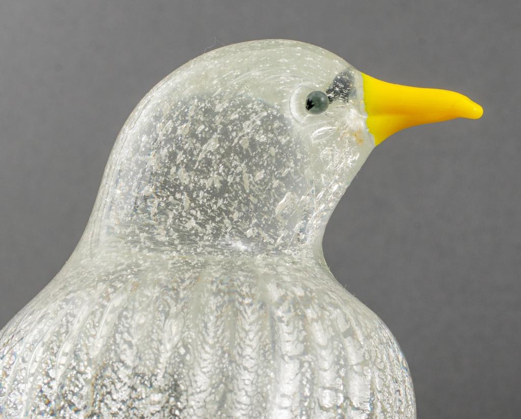 Modigliani Design Murano Glass Bird Sculpture en vente 3