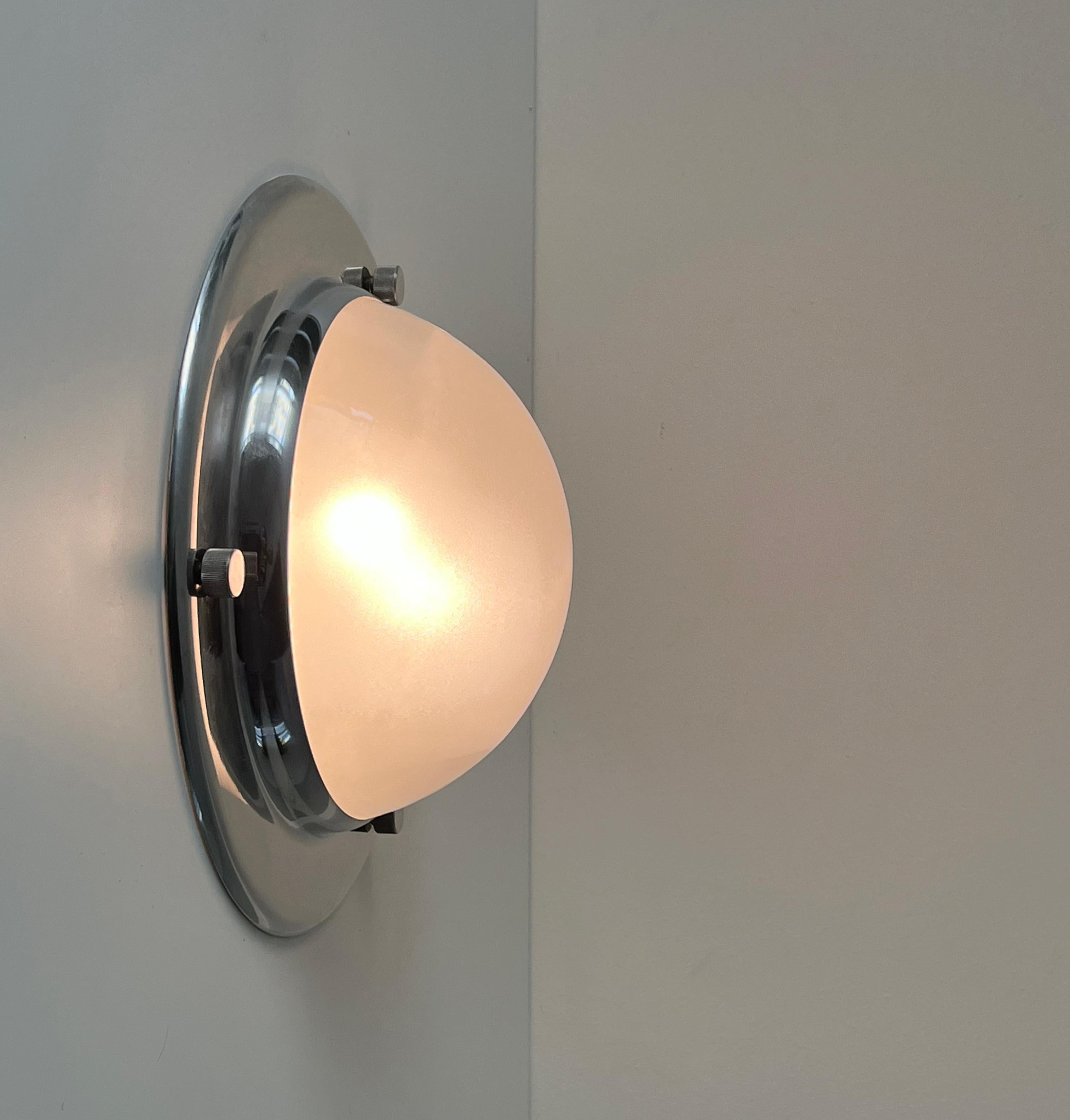 Mod.LSP6 „Tommy“ Lampe Einbaubeleuchtung / Wandleuchter von Luigi Caccia Dominioni für  (Metall) im Angebot