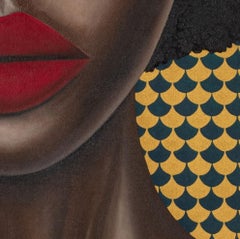 Mami Wata - 21° secolo, Ritratto contemporaneo, Tecnica mista, Africa
