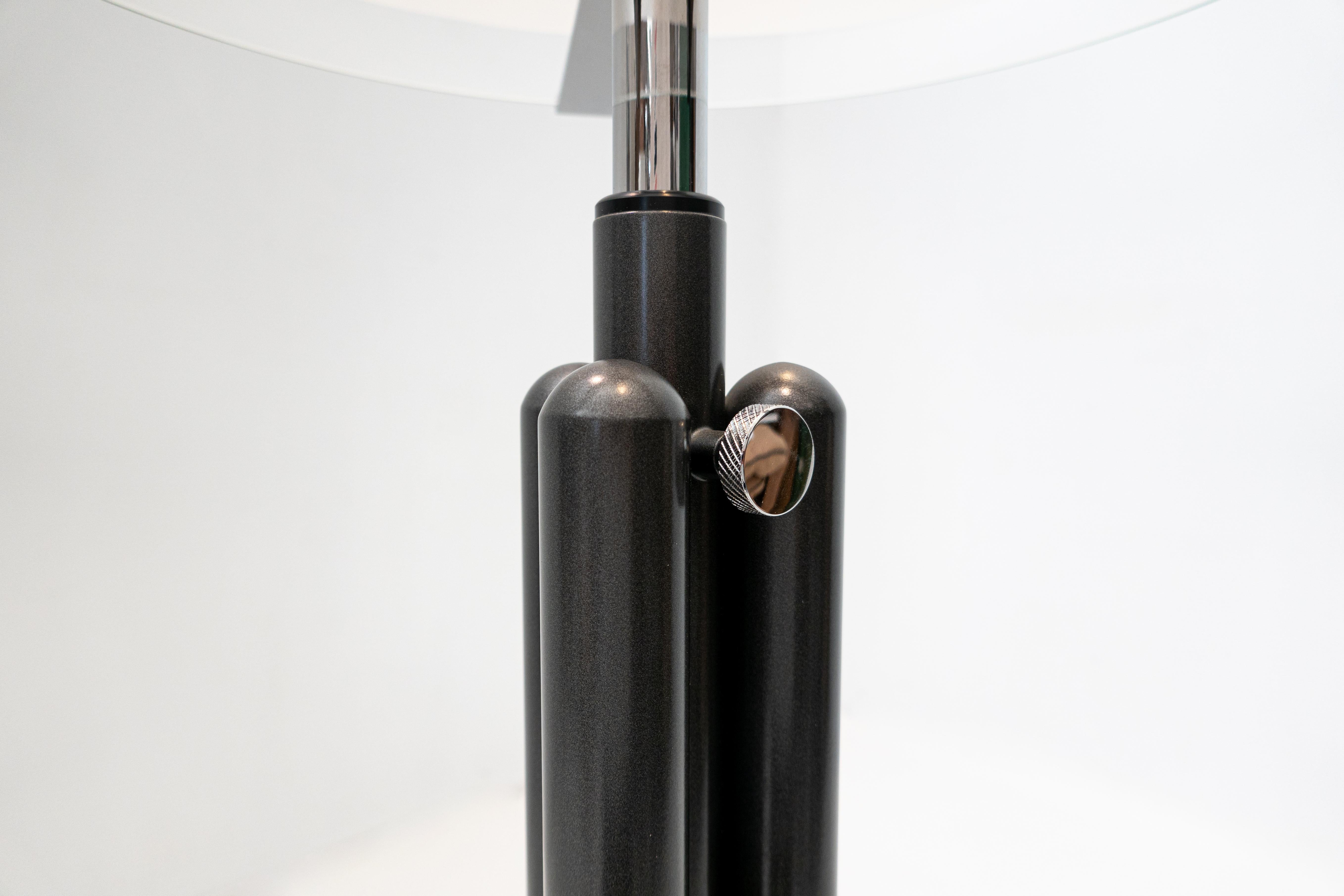 Italian Modulable Height Floor Lamp by Luigi Caccia Dominioni Model LTE 13 Porcino For Sale