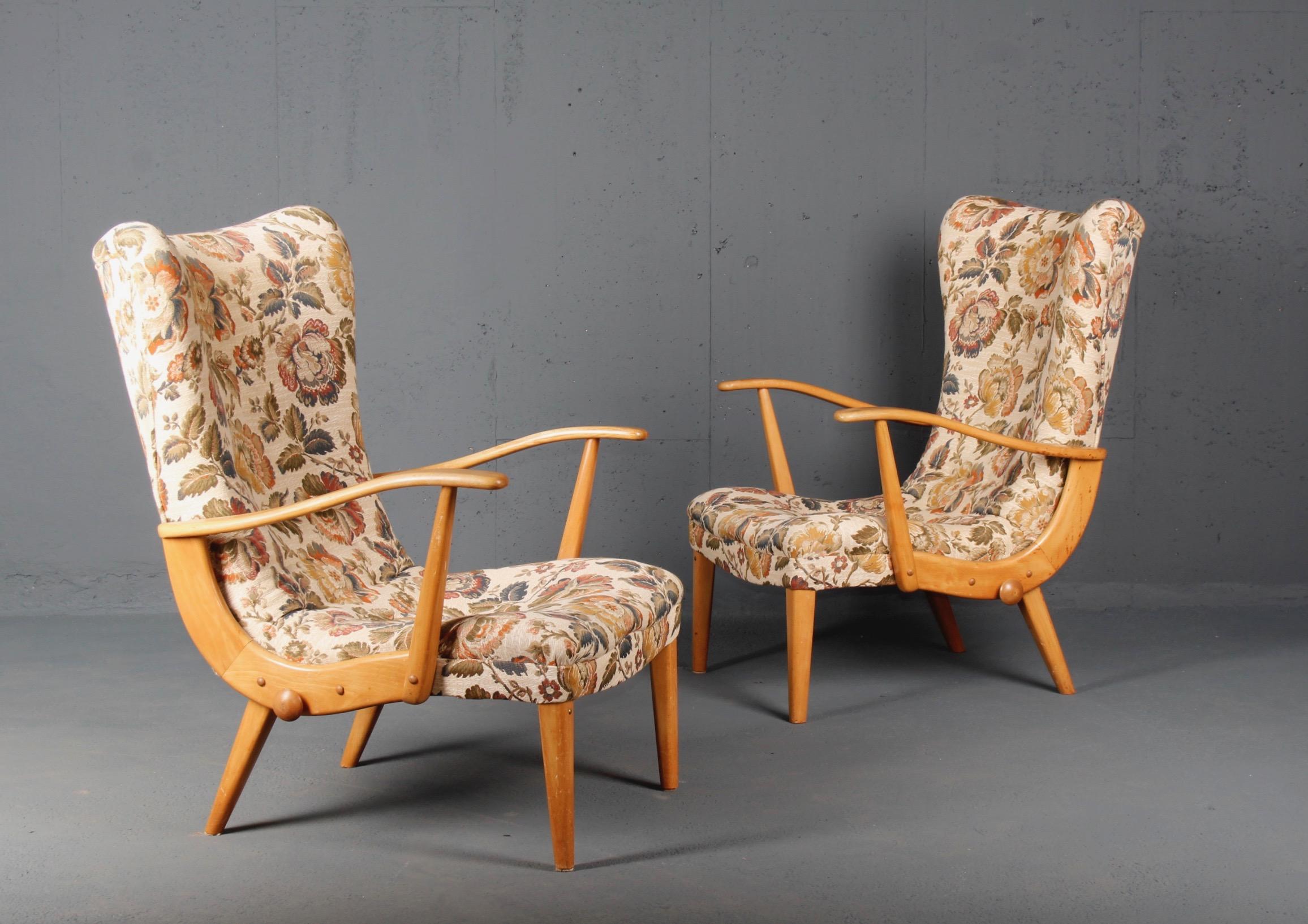 Modulable Pair of Armchairs In Good Condition In grand Lancy, CH