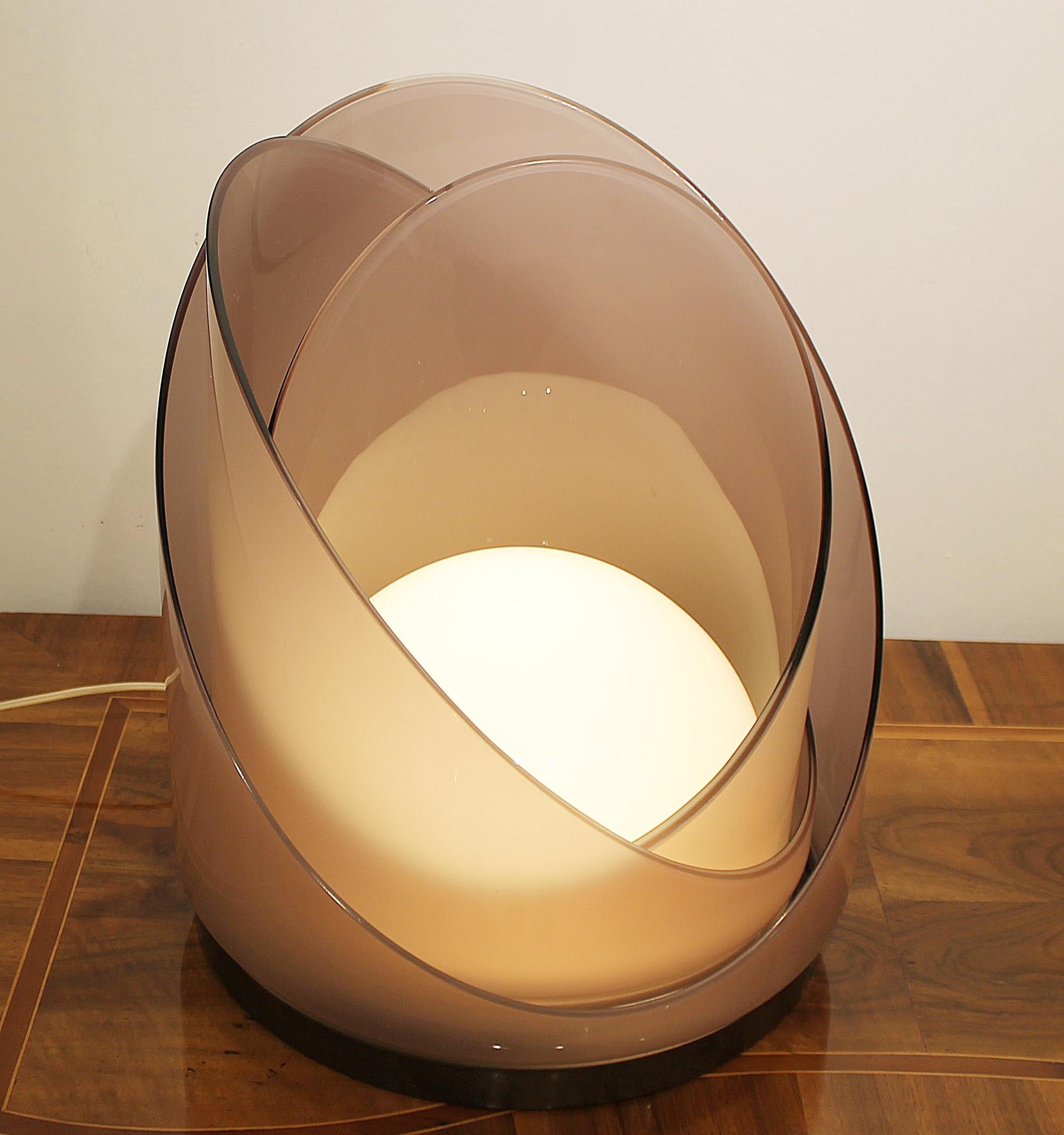 Modulable table lamp by Carlo Nason for Mazzega.