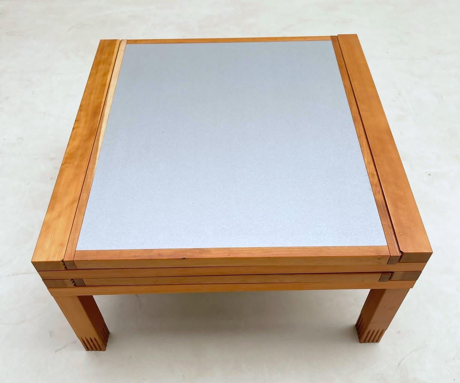 Table basse modulable Hexa par Bernard Vuanersson pour Bellato 4