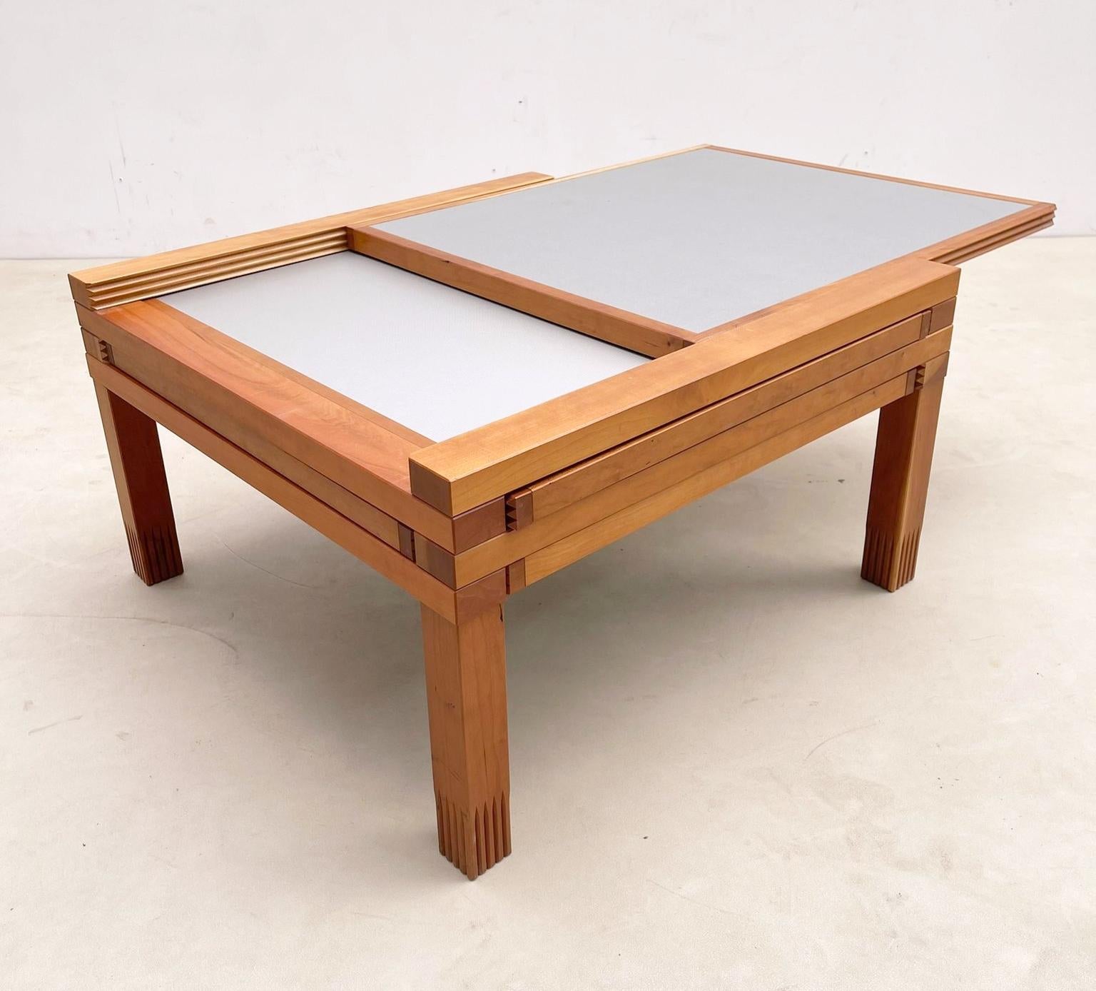 Table basse modulable Hexa par Bernard Vuanersson pour Bellato 8