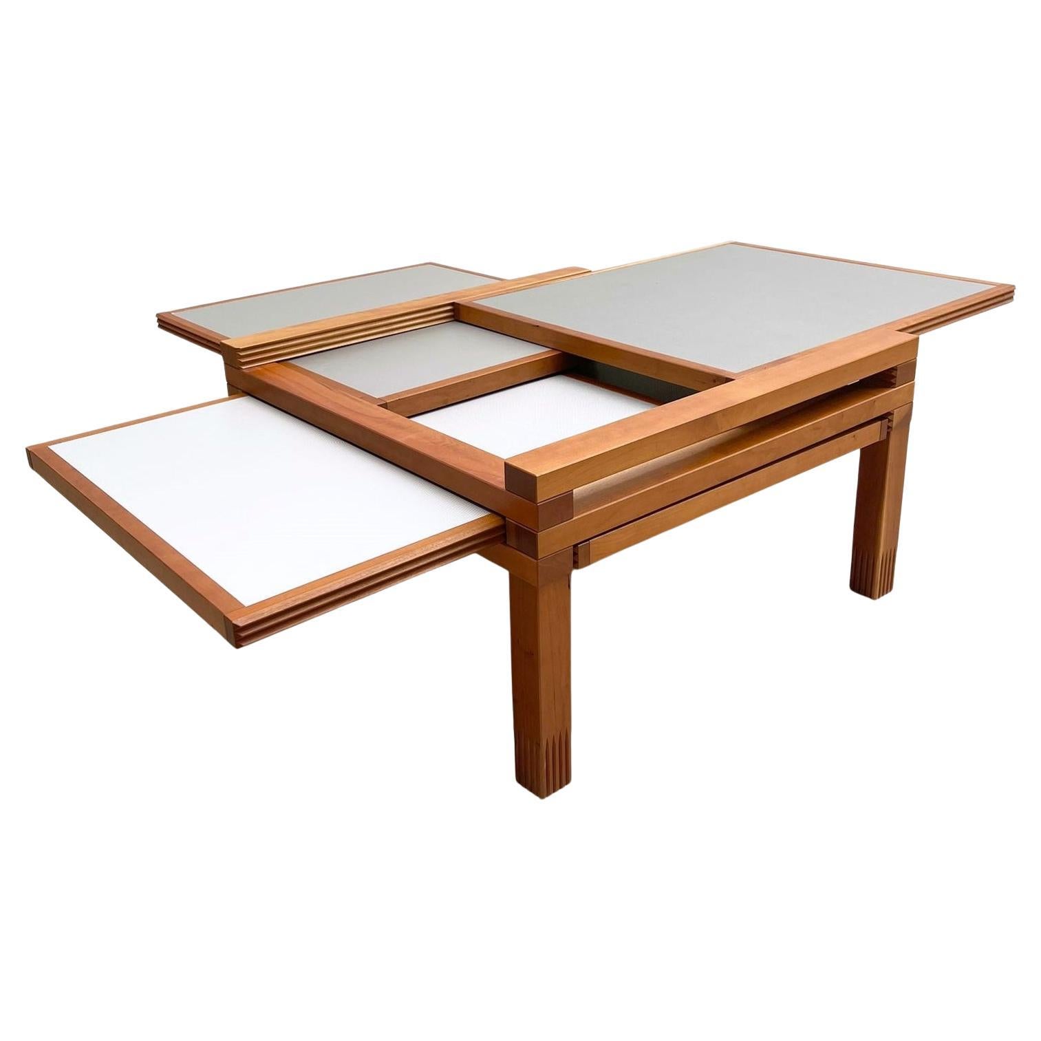 Modulable Wooden Coffee Table Model "Hexa" by Bernard Vuanersson for Bellato