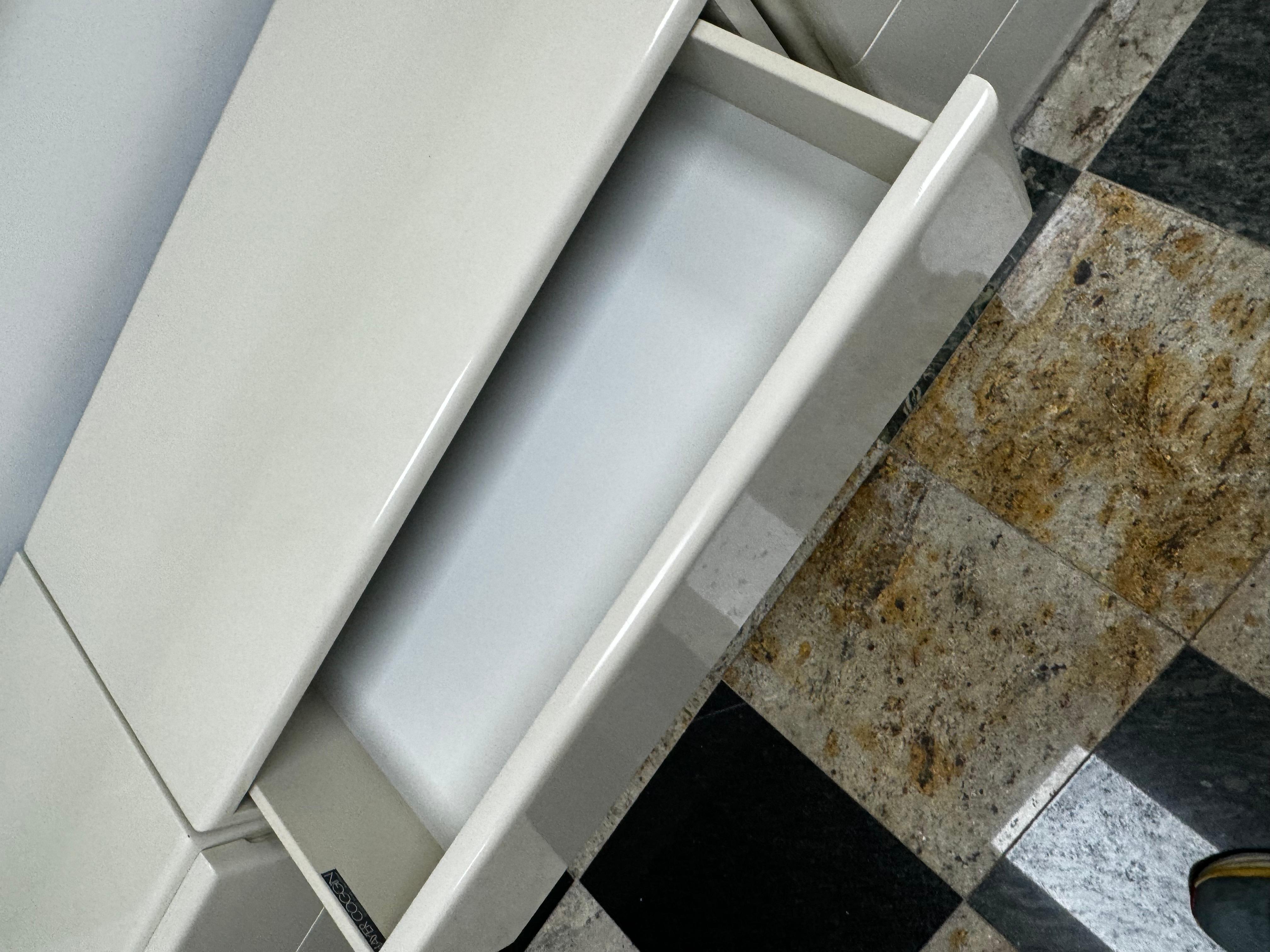 Modular 3 Piece Cabinet By Milo Baughman In Good Condition In West Palm Beach, US