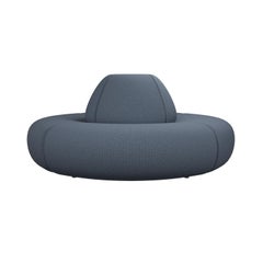 Modularer 4-Sitzer Hanabira T2 aus C.C. Cobalt-Stoff, handgefertigt von Murmurio