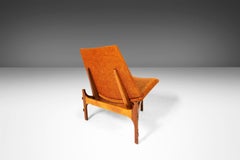 Modular 5-Piece Sectional of 3 Chairs and 2 Tables for Brown Saltman in Walnut