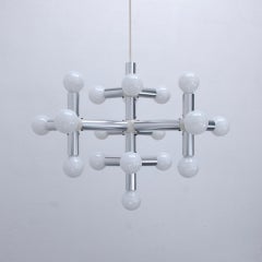 Lampadario modulare italiano degli anni '60