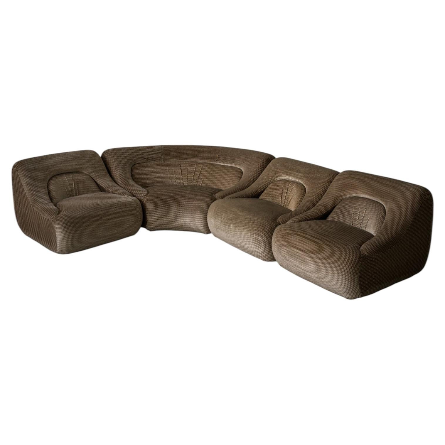 Modular 70s sofa For Sale